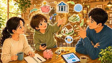銀行って、ただの金庫じゃないの？ 金利、ローン、お金が回るしくみを親子で考える