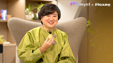 mynt × FIGARO　『私の価値は、私が決める。』  第1回 大手化粧品会社「初」の女性社長と呼ばれて気がついたこと（及川美紀：前編）