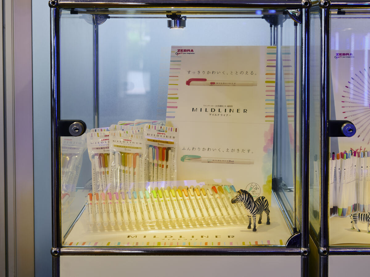 3度の失敗を乗り越えてヒット商品となった、おだやかな色のインクのマーカーペン「マイルドライナー」。全40色を揃え、Instagramでもその活用が日々共有されている。