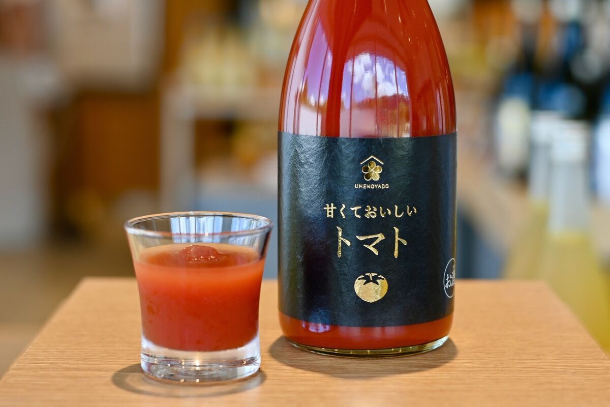 濃厚なリキュール「甘くておいしいトマト」
