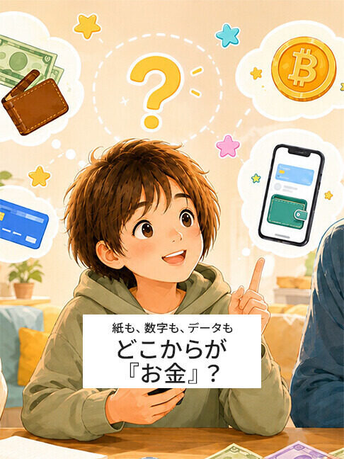 親子で考える、ビットコインと新しいお金 第1回 お金って、そもそもなに？ ゲーム課金から始まる、お金の正体探し