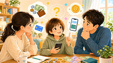 親子で考える、ビットコインと新しいお金 第1回 お金って、そもそもなに？ ゲーム課金から始まる、お金の正体探し