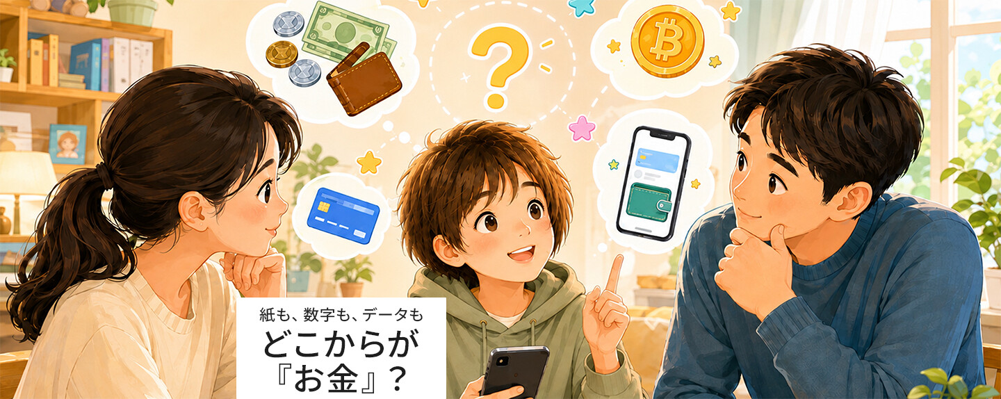 親子で考える、ビットコインと新しいお金 第1回 お金って、そもそもなに？ ゲーム課金から始まる、お金の正体探し